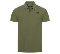 Lotto Piqué Algodón Hombre Informal Camiseta Polo Normal Ajuste Ejército Verde
