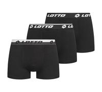 Lotto Retro Hombre Informal Calzoncillos Ropa Interior 3er-Pack Negro Nuevo