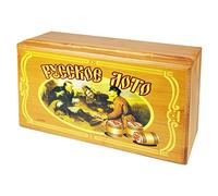 Lotto Russisches Lotto - Juego de mesa de madera con figuras de madera