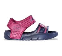 Lotto Simma K Unisex Kids, Sandalia, Azul Marino, Rosa, 27 EU