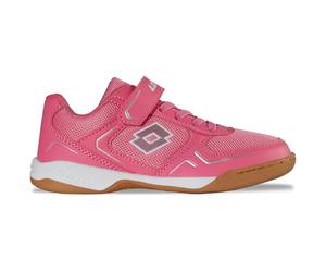 Lotto Skeyla T Unisex Kids Sneakers, Zapatillas de Deporte, Lt Pink White, 36 EU