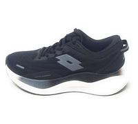 Lotto Speedride 600 - Zapatillas deportivas para correr, color negro y blanco, malla transpirable, amortiguación reactiva, fitness y caminata, Negro y blanco., 41 EU
