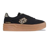LOTTO STACKY AN Women - Zapatillas Deportivas para Mujer, Color Negro/Leo, Talla 36 EU, Black Leo, 36 EU