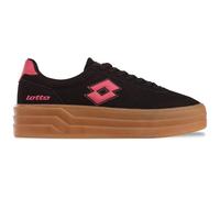 Lotto Stacky RB Women, Zapatillas Mujer, Negro, Rosa, 39 EU