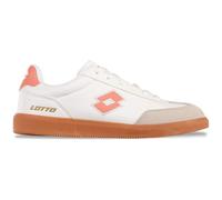 Lotto VINTAL MF Zapatillas Unisex, Color Blanco/Papaya, Talla 37 EU, Papaya Blanca, 37 EU