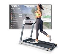 New 2025 LOTTO Vivo Cinta de Correr Plegable,Eléctrica,2.5 CV,1-15 km/h,Inclinación motorizada 15 Niveles,121x46cm,Ordenador LED,Bluetooth Spax/Kinomap/Zwift,110kg