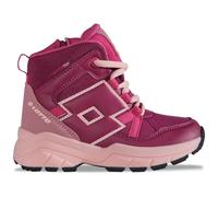 LOTTO Vorix Tex K Unisex Kids, Bota a la Altura de la Pantorrilla, Dk Red Pink, 29 EU
