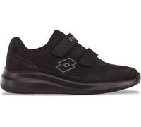 Lotto Zapatillas Unisex para niños Connect VL OC K, Negro y Gris, 34 EU