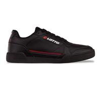 Lotto, Zapatillas Unisex Adulto, Negro y Rojo, 43 EU