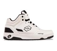 Lotto Zapatillas Unisex, Color Blanco/Negro, Talla 45 EU, Blanco y Negro, 45 EU