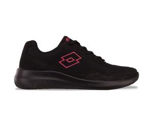 Lotto Zapatillas Unisex, Color Negro/Rosa, Talla 40 EU, Negro, Rosa, 40 EU