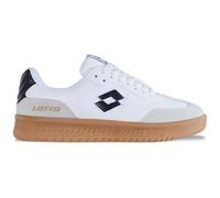 LOTTO Zapatillas Unisex Makera, Blanco y Negro, 43 EU