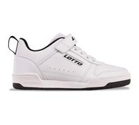 Lotto Zapatillas Unisex para niños, Blanco y Negro, 29 EU