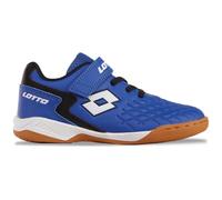 Lotto Zapatillas Unisex para niños Dasher K, Azul y Negro, 28 EU