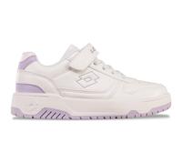 LOTTO Zapatillas Unisex para niños Groovn K, Blanco/Morado, 30 EU