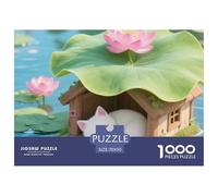 Lotus 1000 Pièces Rompecabezas Divertido, Desafiante Y Estimulante para Adultos Regalos para Familiares Y Amigos Tout-Petits 70x50cm/1000pcs