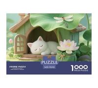 Lotus 1000 Pièces Rompecabezas Divertido, Desafiante Y Estimulante para Adultos Y Niños Juguetes De Desafío Familiar Et Les Amis 70x50cm/1000pcs