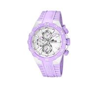 Lotus 15800/A - Reloj analógico de cuarzo para mujer con correa de plástico, color lila