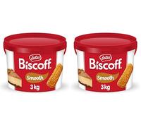 Lotus Biscoff | Crema para Untar | Cremoso | Sabor a Galleta Caramelizada | Vegano | Sin Frutos Secos | Sin Colorantes ni Aromas Añadidos | 3 kg (Paquete de 2)