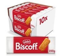Lotus Biscoff | Galleta Caramelizada | Ingredientes de Origen Natural | Vegano | Sin Colorantes ni Aromas Añadidos | 10 x 250g | 2,5 kg