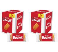 Lotus Biscoff | Galletas Caramelizadas | Envueltas Individualmente cada 2 | Ingredientes de Origen Natural | Vegano | 64 Sobres | 992g (Paquete de 2)