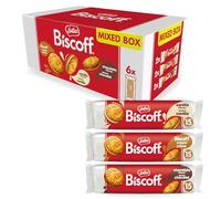 Lotus Biscoff Galletas Sándwich Paquete Variado | 3 Sabores | 6x150g (600g)