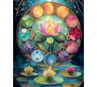 Lotus Dreams Notebook: Inspirational Lined Journal • Reflection, Growth & Creativity • 110 Pages