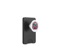 Lotus Earth Flower Eco Balance Botanical Globe Art PopSockets PopWallet para MagSafe