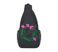 Lotus Flower Namaste2 Bandolera Cuadrada Reflectante, Bandolera Cruzada en el Pecho para Hombres y Mujeres, Utilizada para el Ocio y los Viajes