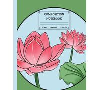Lotus Flower Notebook - Elegant Journal for Mindfulness, Notes, or Spiritual Reflection: A beautiful 110-page lined notebook with a lotus flower cover ... personal growth, or thoughtful gifts.