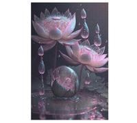 Lotus Flower - Puzzle de madera para adultos 1000 P - Challenge Puzzles - Adultos y niños a partir de 12 años (78 × 53 cm)