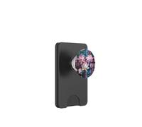 Lotus Flowers Boho Stained Glass Floral Art Stain Glass PopSockets PopWallet para MagSafe
