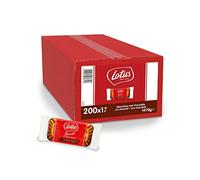 Lotus Galletas Biscoff con chocolate - Lote de 200 galletas - Galletas Lotus Biscoff con sabor Biscoff, cubiertas de chocolate - Receta tradicional sin colorantes - Aptas para vegetarianos