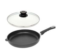 Lotus Guss Flachpfanne Ø 32cm,Dimensión de Fondo 24cm Incl. Tapa 32cm Y