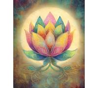 Lotus Harmony Notebook: Inspirational Lined Journal • Reflection, Balance & Mindfulness • 110 Pages