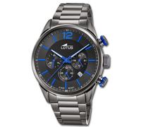 Lotus Herrenuhr Khrono Reloj Pulsera De Acero Negro UL18686/3