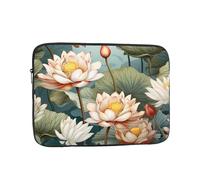 Lotus in the pond - Funda para portátil de 12 pulgadas, delgada y portátil, adecuada para viajes de oficina y viajes