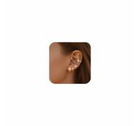 Lotus Karen Juego de aretes de cartílago de hélice para mujer, 4 pares de aros pequeños de plata de ley, aretes de aro hipoalergénicos, multiperforación, Plata