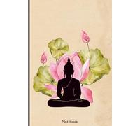Lotus Meditation Reflection Journal: A 6×9 Lined Notebook for Mindfulness, Healing & Spiritual Practice: Featuring a seated monk silhouette and pink ... journaling, self-care, meditation notes