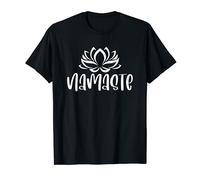Lotus Namaste Design Sánscrito Namaste Yoga Namaste Lotus Camiseta
