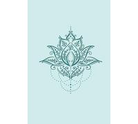 Lotus Notizbuch für Yoga & Meditation - Spirituelles Journal: Asana-Tracking, Meditationstagebuch & Achtsamkeit - 150 Seiten Dotted Grid mit Inhaltsverzeichnis & Seitenzahlen