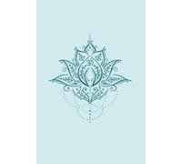 Lotus Notizbuch für Yoga & Meditation - Spirituelles Journal: Asana-Tracking, Meditationstagebuch & Achtsamkeit - 150 Seiten Dotted Grid mit Inhaltsverzeichnis & Seitenzahlen