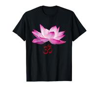 Lotus Ohm / Om Symbol Yoga Principiantes Meditación Diseño Camiseta