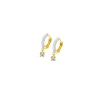 LOTUS Pendientes Silver Pendiente Sra.Esmalte.Blanc LP3573-4/1 Marca