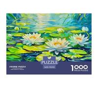 Lotus Puzzle De 1000 Pièces Pour Adultes Et Enfants Dès 14 ANS Jeu Cadeau Unique De Qualité Supérieure - Activité Familiale Parfaite 70x50cm/1000pcs