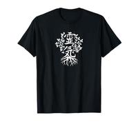 Lotus Reiki - Camiseta japonesa Kanji para hombre, Reiki Energy Camiseta