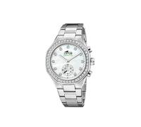 LOTUS Reloj Inteligente Mujer - Híbrido Connected de Acero Inoxidable 316l - Cristal Mineral - Resistente al Agua 5 ATM - Control Música, Cuenta Pasos, Notifica y Rechaza Llamadas 18924/1