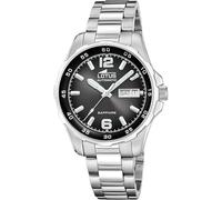 Lotus Reloj automático hombre 18997/4 – Acero 316L, cristal zafiro, calendario, 10 ATM, plateado