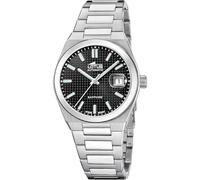Lotus Reloj automático hombre 18999/4 – Acero 316L plateado, calendario, zafiro, 10 ATM