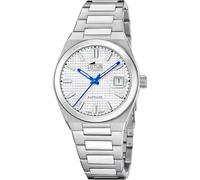 LOTUS Reloj Automático Hombre de Acero Inoxidable 316l Plateado Reloj Analógico Hombre - Calendario - Cristal Zafiro de Alta Resistencia - Resistente al Agua 10 ATM 18999/1